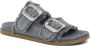 Graceland denim slippers blauw - Thumbnail 3