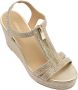 Graceland espadrilles goud - Thumbnail 3