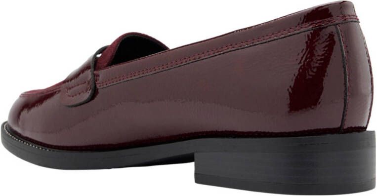 Graceland lak loafers bordeaux
