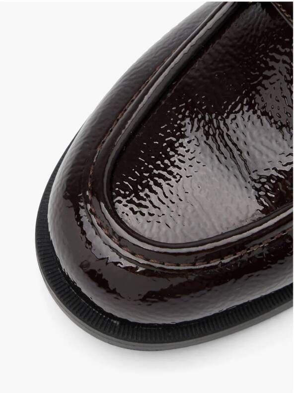 Graceland lak loafers bruin