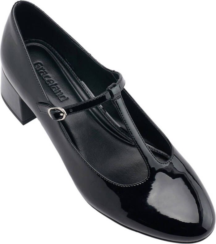 Graceland lak pumps zwart