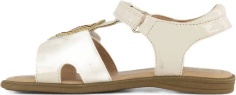 Graceland lak sandalen ecru