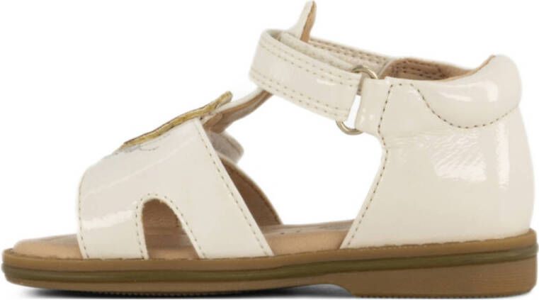 Graceland lak sandalen ecru
