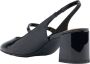 Graceland lak slingback pumps zwart - Thumbnail 2