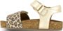 Graceland leren sandalen goud panter - Thumbnail 2