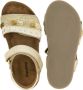 Graceland leren sandalen met glitters en pailletten goud - Thumbnail 2
