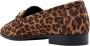 Graceland loafers met panterprint cognac zwart - Thumbnail 3
