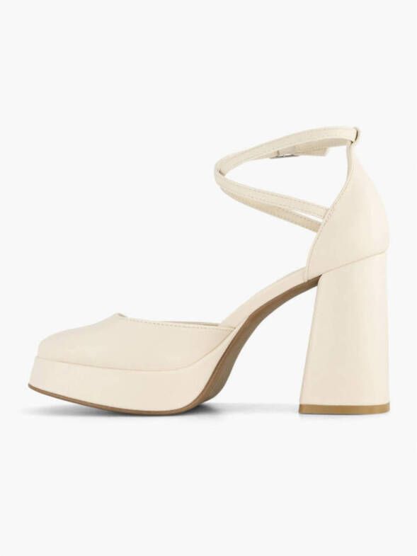 Graceland pumps beige zwart - Foto 2