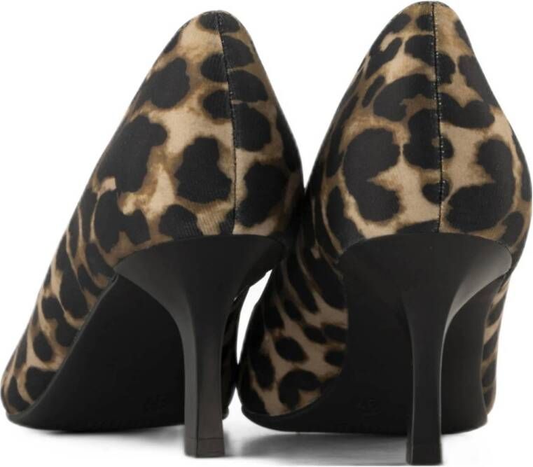 Graceland pumps met panterprint beige zwart