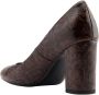 Graceland pumps met slangenprint bruin - Thumbnail 3