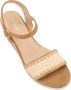 Graceland raffia sleehakken beige - Thumbnail 2