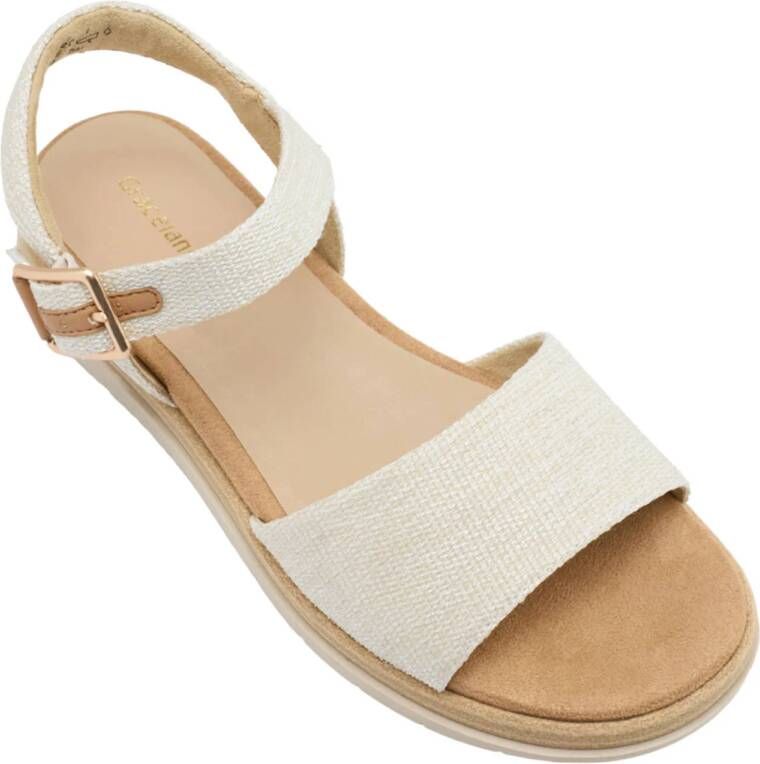 Graceland sandalen beige
