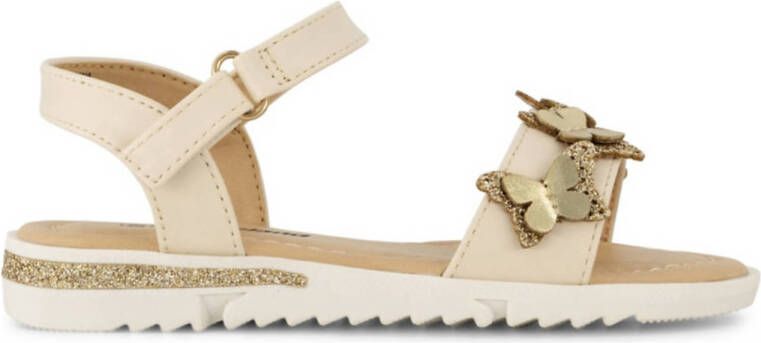 Graceland sandalen beige.goud