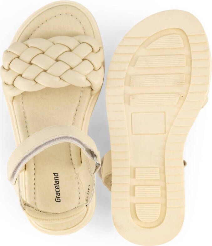 Graceland sandalen ecru
