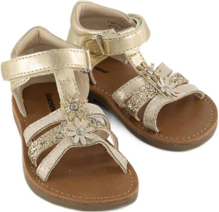 Graceland sandalen goud