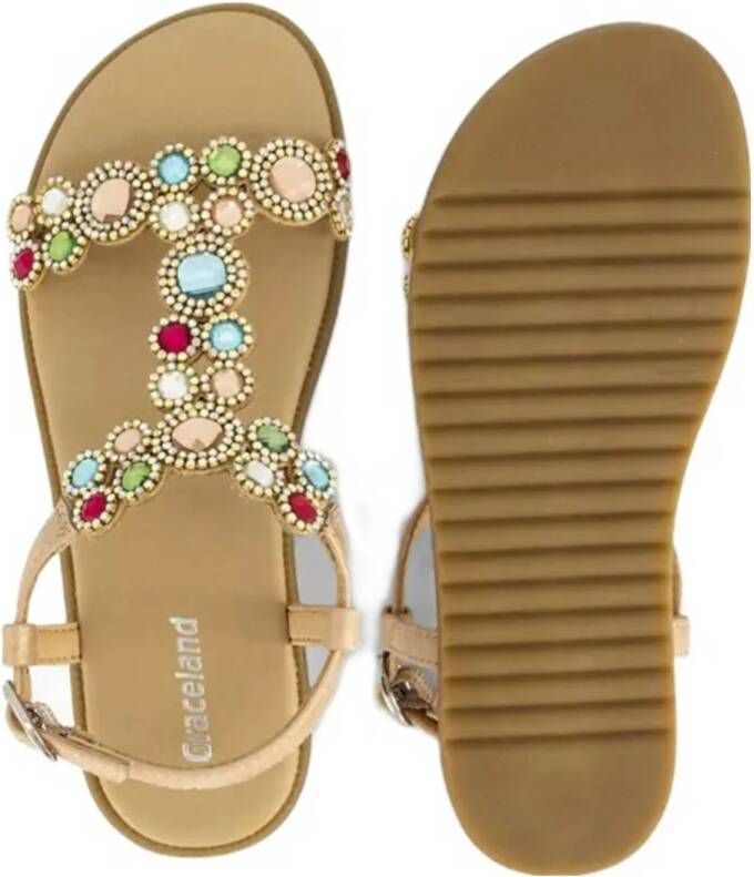 Graceland sandalen goud