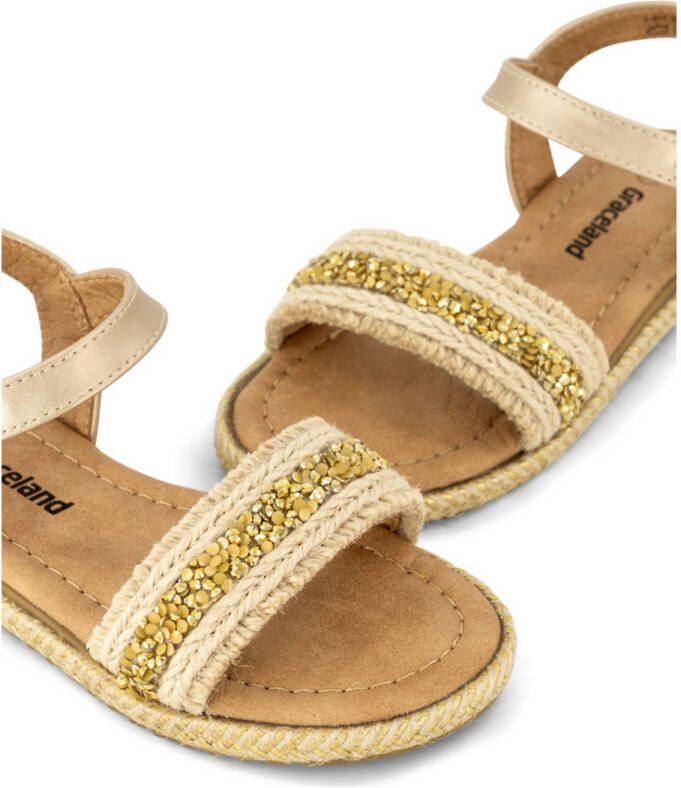 Graceland sandalen goud
