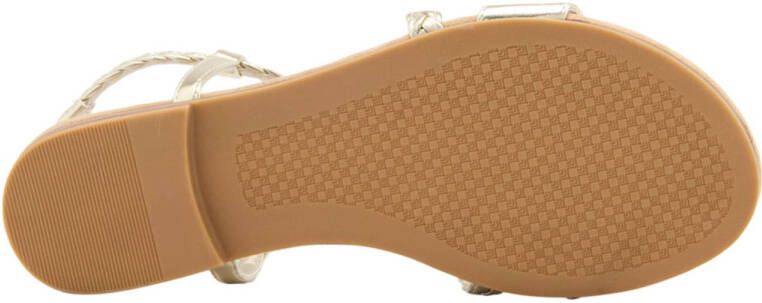 Graceland sandalen goud