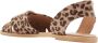 Graceland sandalen met panterprint beige bruin - Thumbnail 2