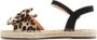 Graceland sandalen met panterprint zwart - Thumbnail 3