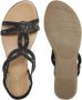 Graceland sandalen met steentjes zwart - Thumbnail 3