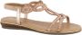 Graceland sandalen met strass roze - Thumbnail 2