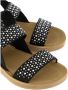 Graceland sandalen met studs zwart - Thumbnail 2