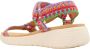 Graceland sandalen rood paars groen - Thumbnail 3