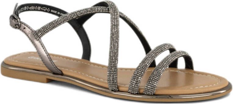 Graceland sandalen zilver