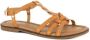 Graceland Bruine sandalen gevlochten - Thumbnail 4