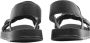 Graceland Zwarte sandaal gevlochten - Thumbnail 3