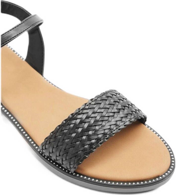 Graceland sandalen zwart