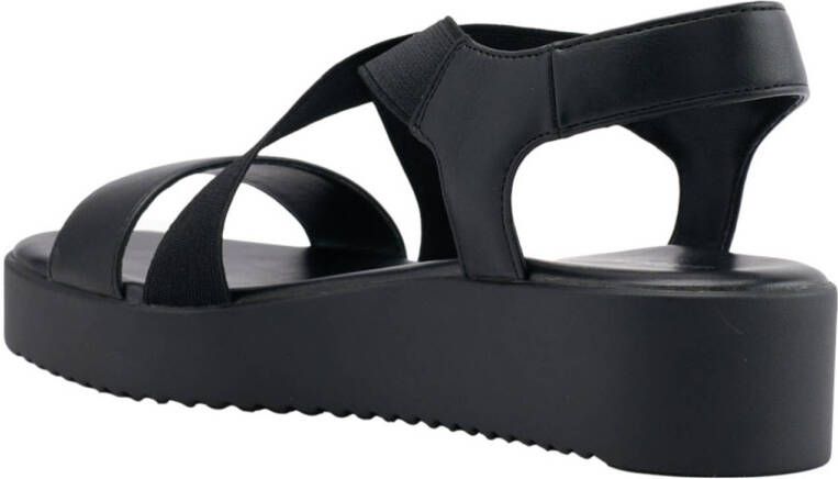 Graceland sandalen zwart