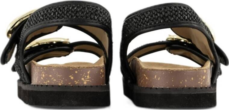 Graceland sandalen zwart