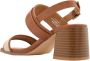 Graceland sandalettes cognac - Thumbnail 3