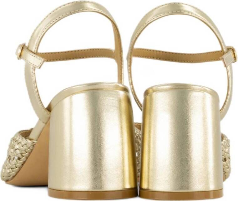 Graceland sandalettes goud