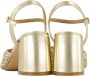 Graceland sandalettes goud - Thumbnail 3