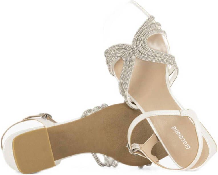 Graceland sandalettes wit