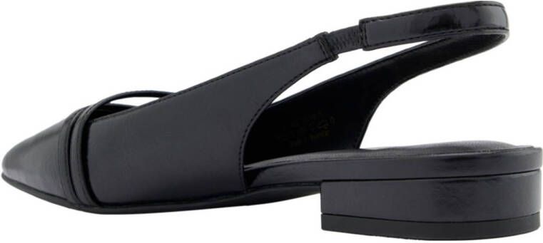 Graceland slingback loafers zwart