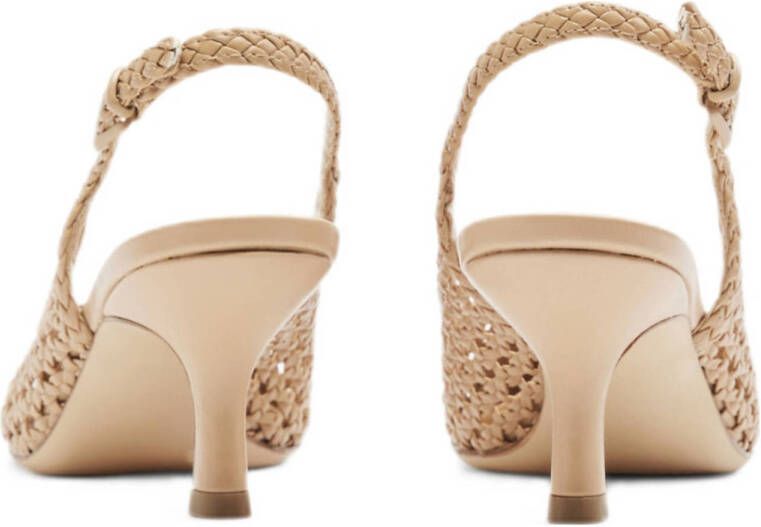 Graceland slingback pumps beige