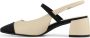 Graceland slingback pumps ecru zwart - Thumbnail 2