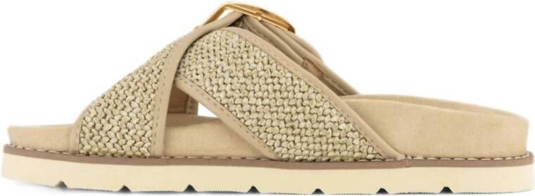 Graceland slippers beige