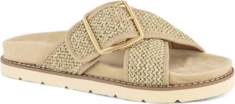 Graceland slippers beige