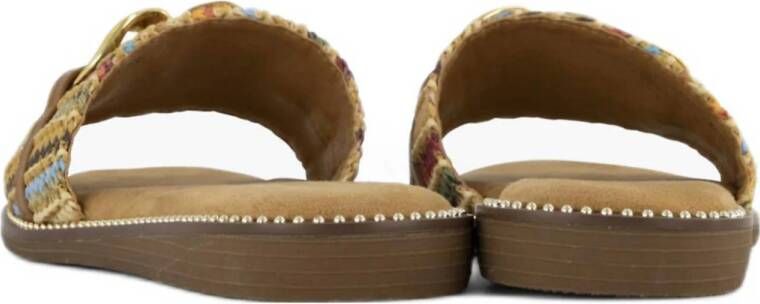 Graceland slippers bruin