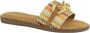 Graceland slippers cognac - Thumbnail 3