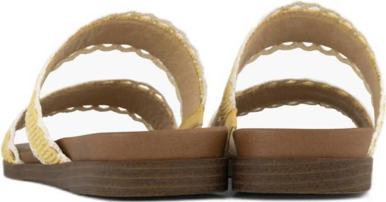 Graceland slippers geel