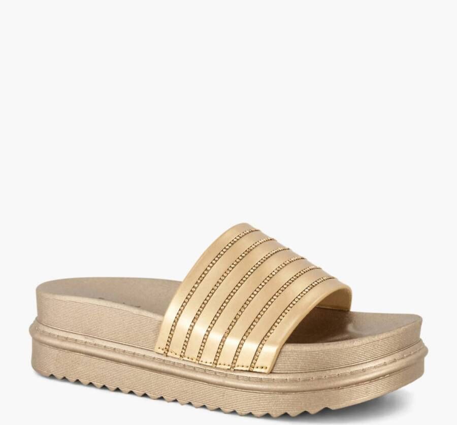 Graceland slippers goud