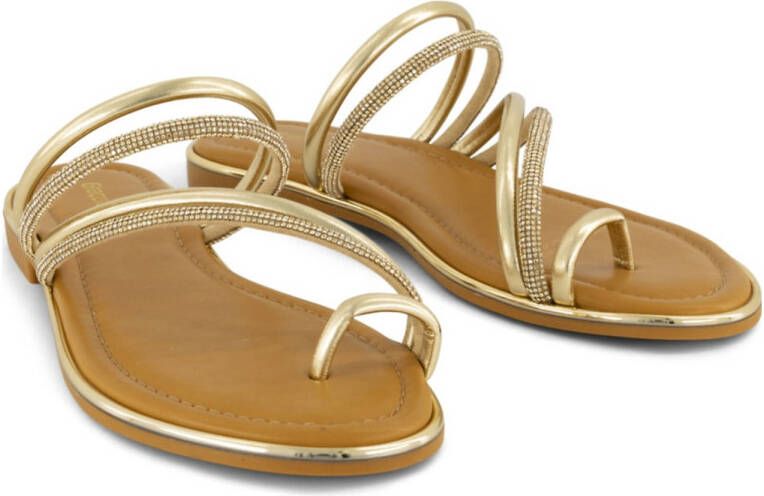 Graceland slippers goud