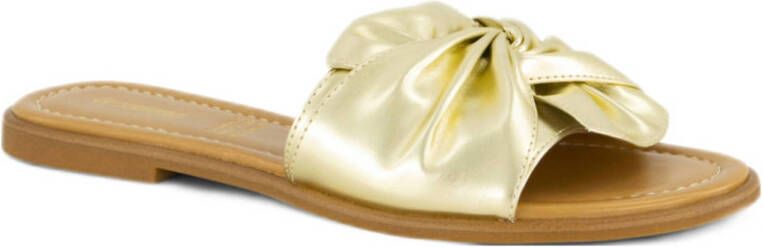 Graceland slippers goud
