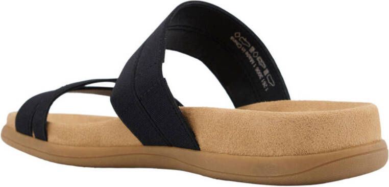 Graceland slippers zwart